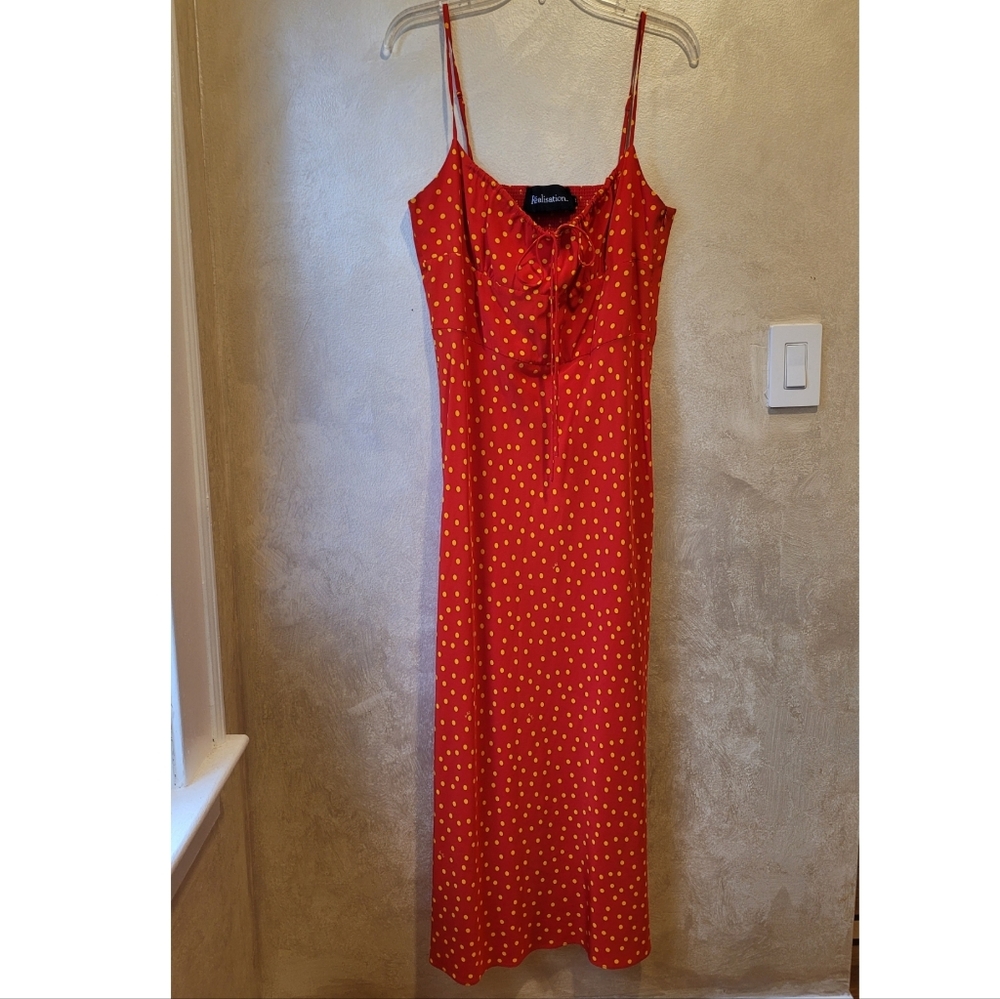REALISATION PAR THE ALBA ROSSA SILK DRESS - Picture 4 of 8